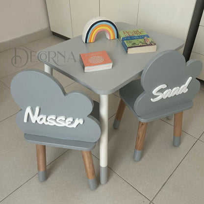 Ensemble bureau personnalisé pour enfants