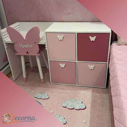 Bureau et Chaise Papillon