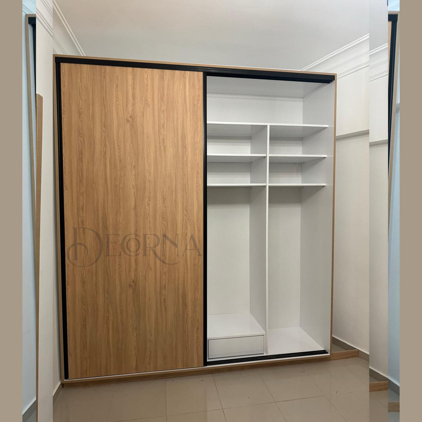 Armoire Moderne à Portes Coulissantes